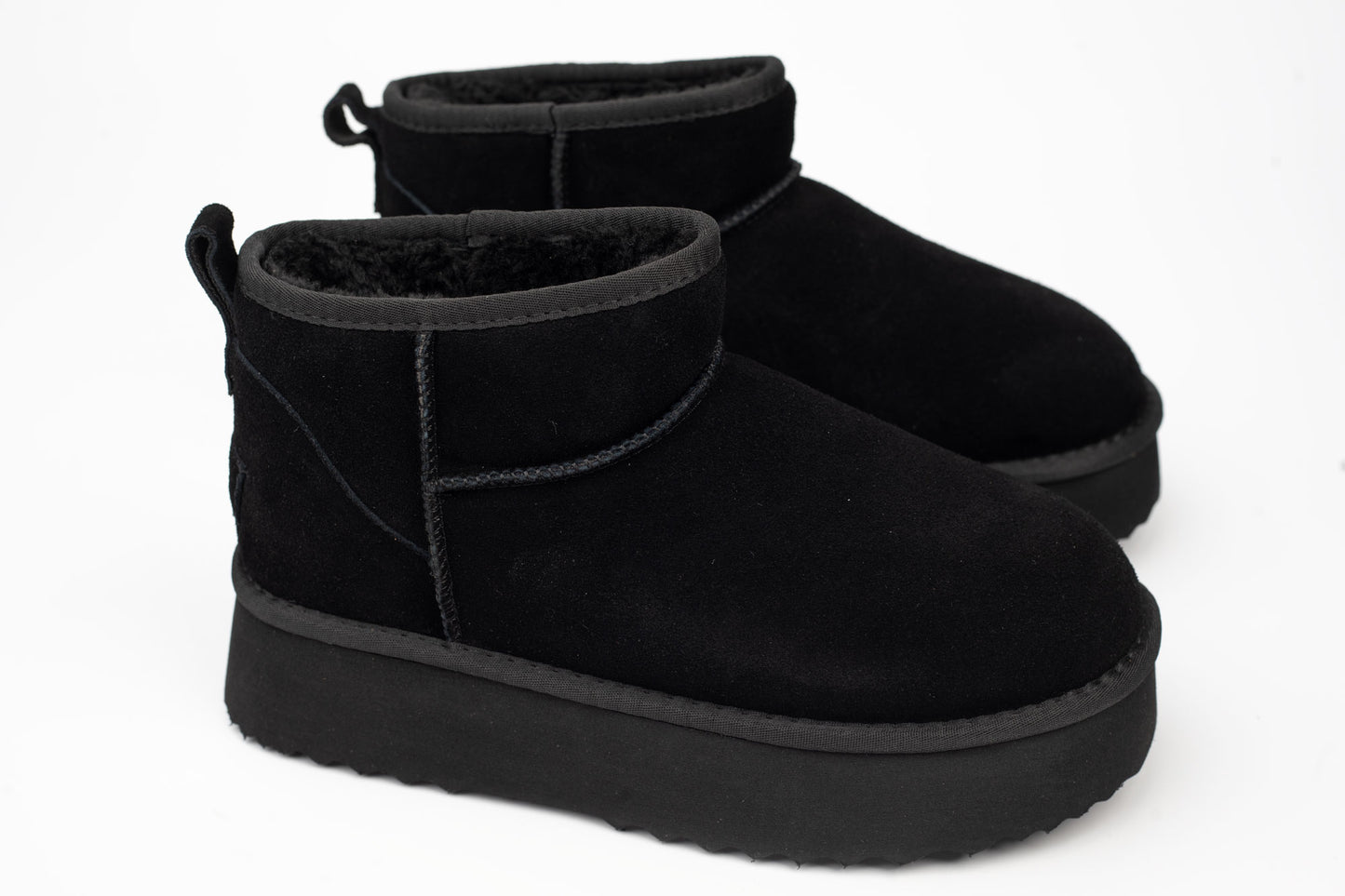 Women's boots made of genuine suede leather ANNA VIOTI 113 Mini N vel