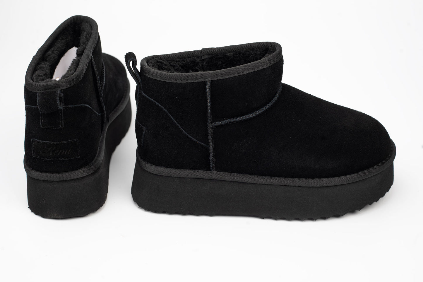 Women's boots made of genuine suede leather ANNA VIOTI 113 Mini N vel