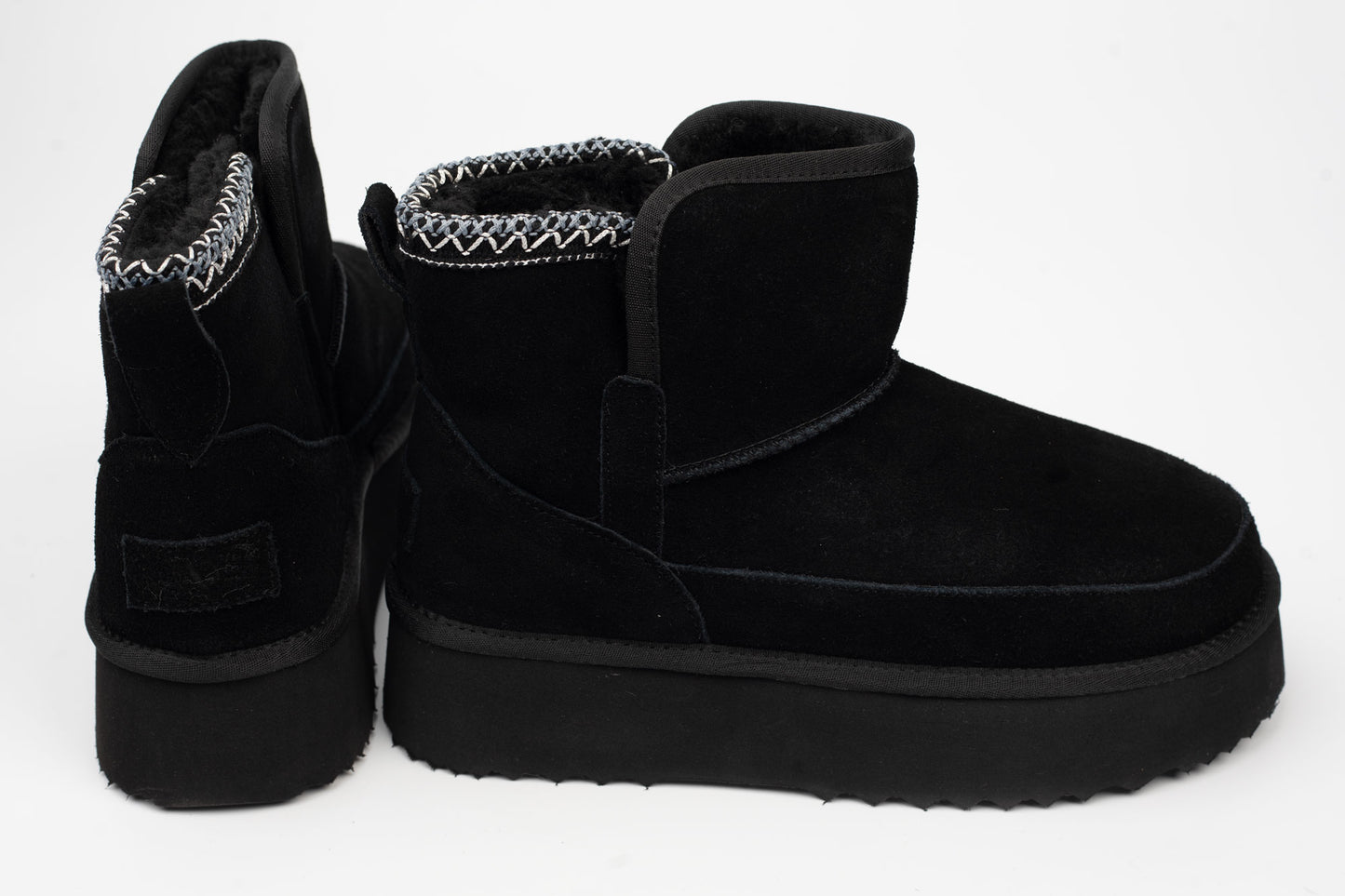 Women's boots made of genuine suede leather ANNA VIOTI 114-001 N vel