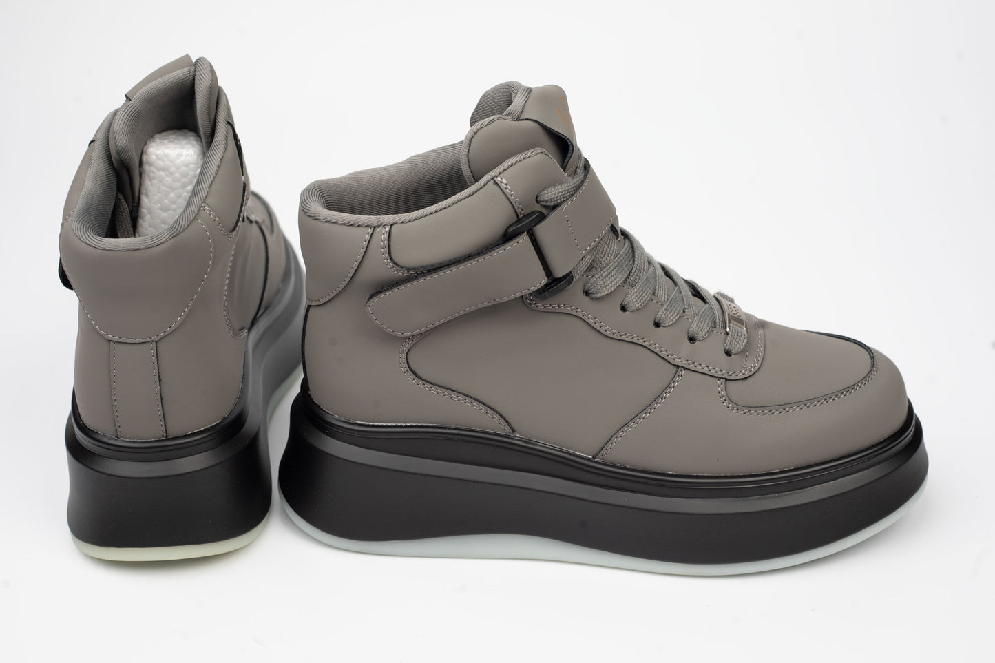 Women's genuine leather boots FRANCO GERARDO 36019 Grey