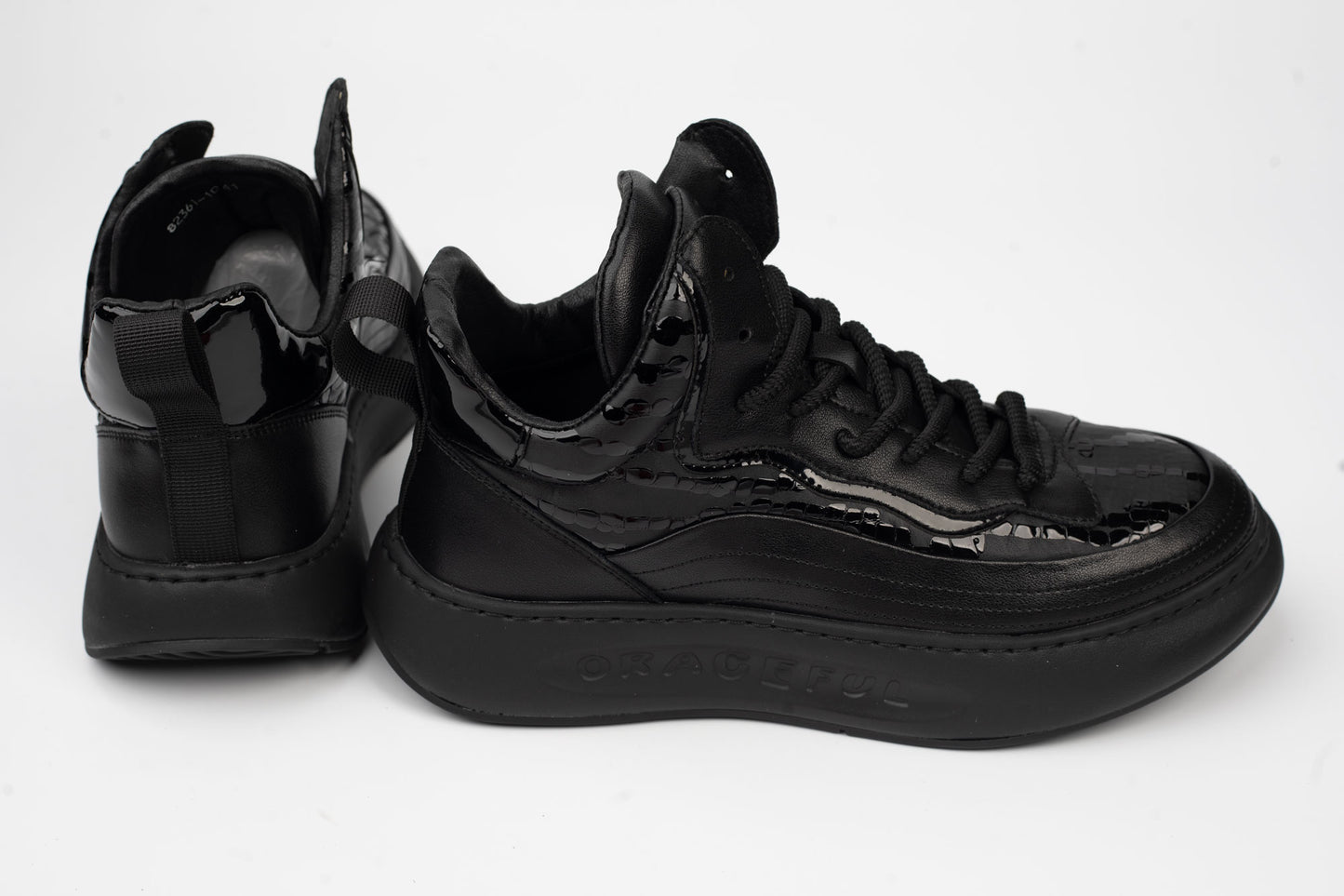 Men's boots genuine leather FRANCO GERARDO 82361 N box 