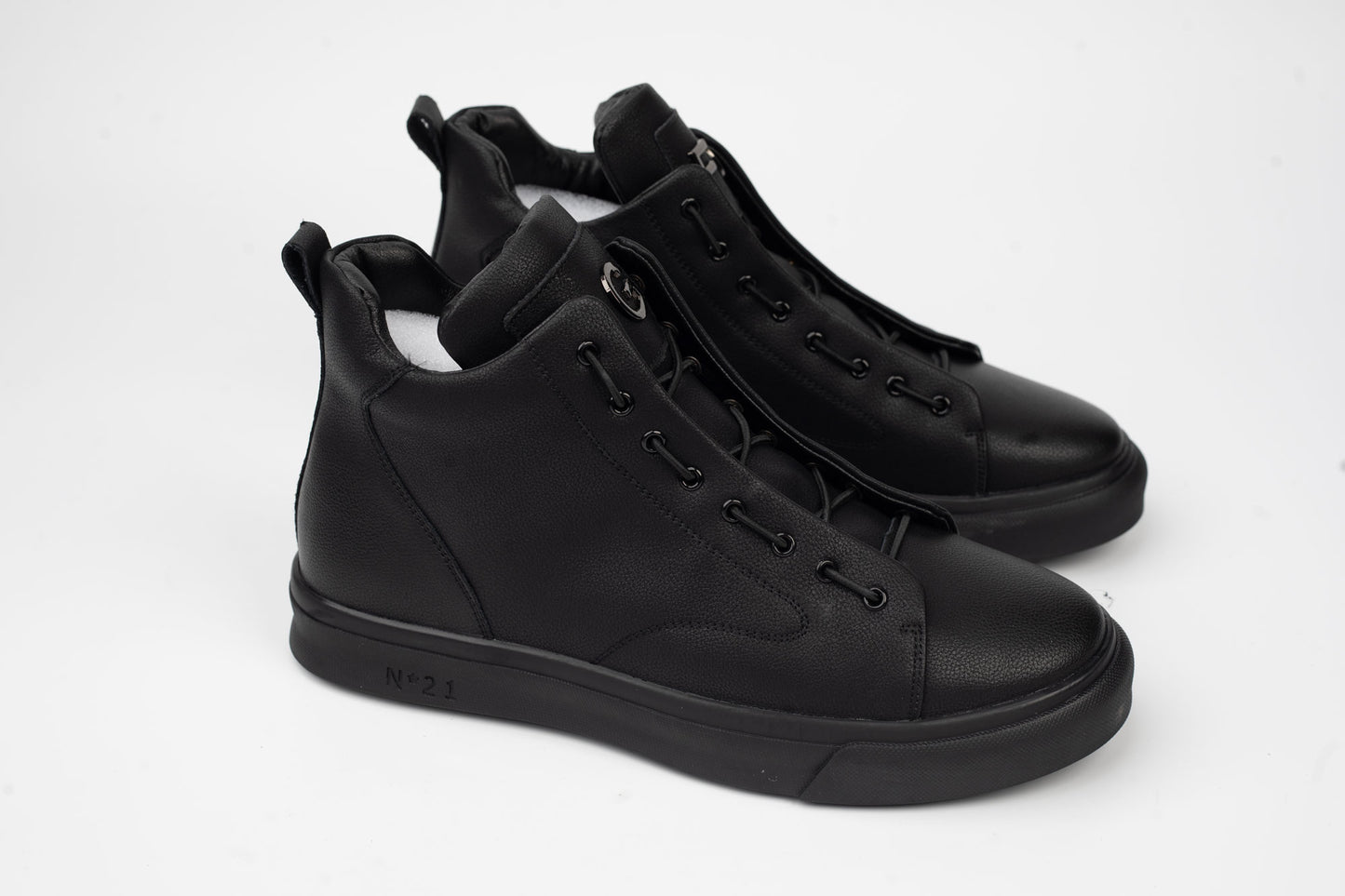 Men's boots genuine leather FRANCO GERARDO 1353-1 N box