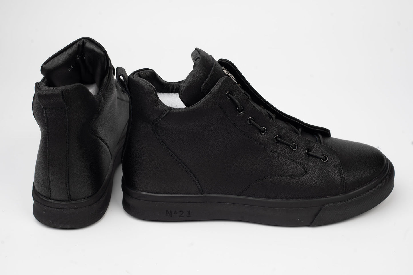 Men's boots genuine leather FRANCO GERARDO 1353-1 N box