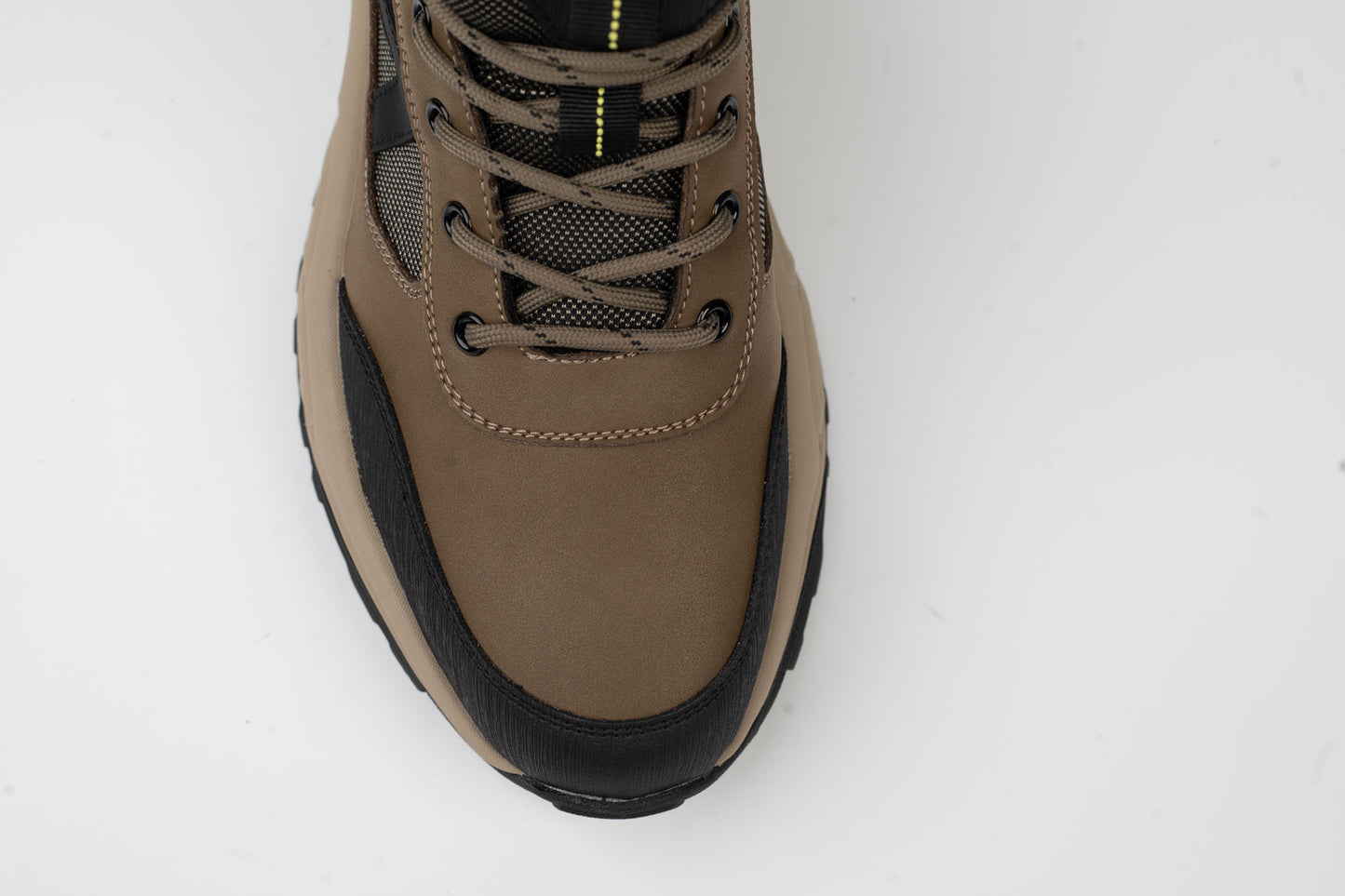 Men's genuine leather sports boots FRANCO GERARDO 53125 Khaki