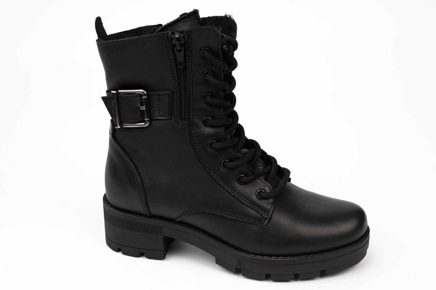 Women's genuine leather boots ADELINE 02 N box