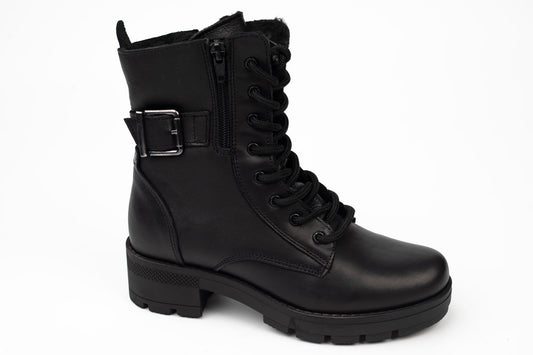 Women's genuine leather boots ADELINE 02 N box