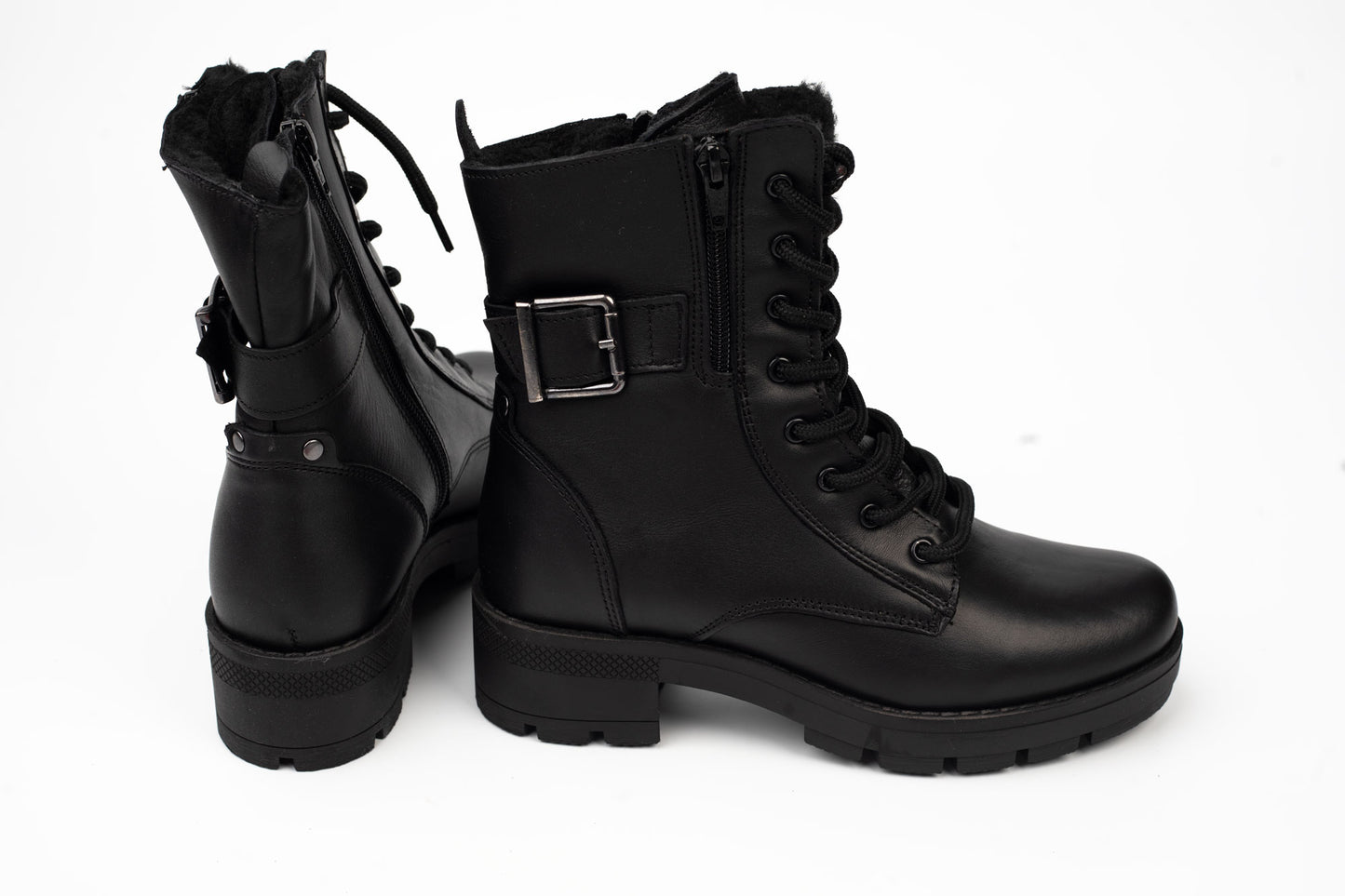 Women's genuine leather boots ADELINE 02 N box