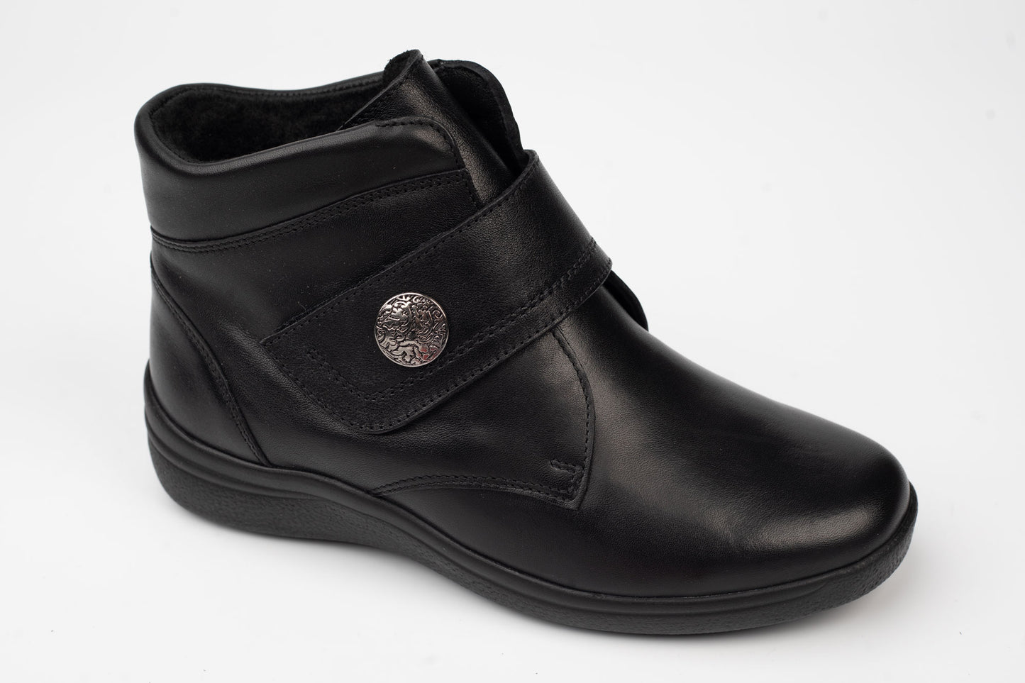 Women's genuine leather boots MUVICO 150 N box ( XXL)