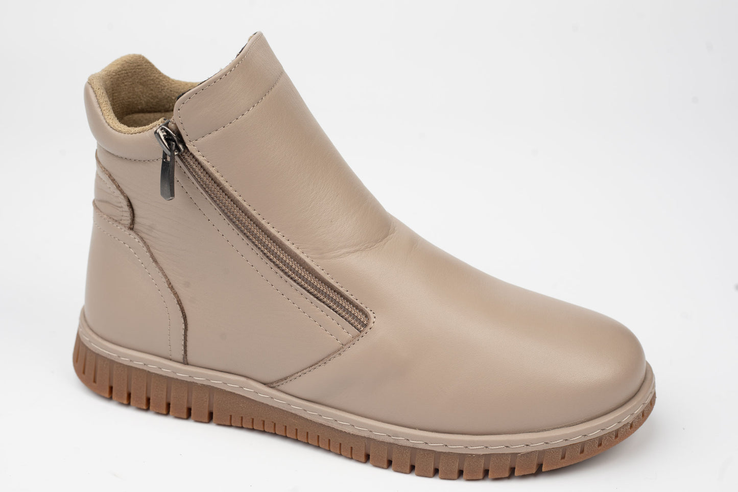 Women's genuine leather boots DOGATI 23665 Mink