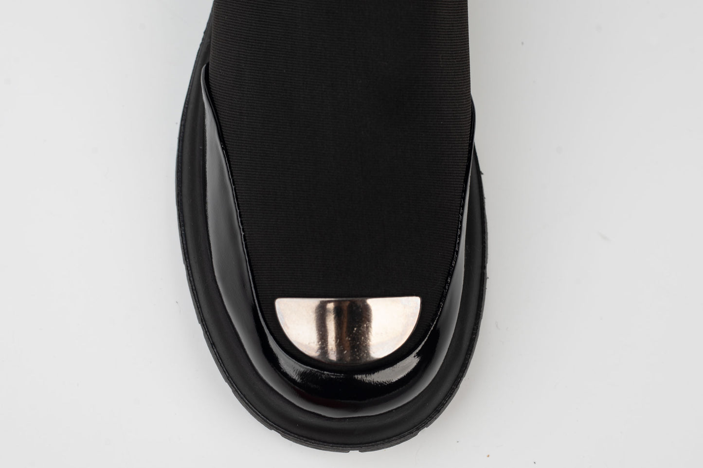 Women's shoes natural patent leather + stretch DOGATI 250-2109 N stretch