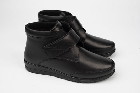 Women's boots made of natural leather BIOFLEX 1008 N box