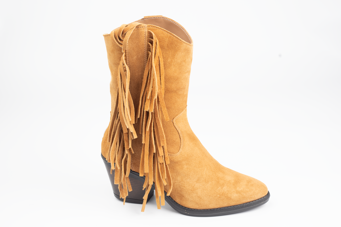 Ghete dama piele naturală ciocata PREGO 291 Havan Vel