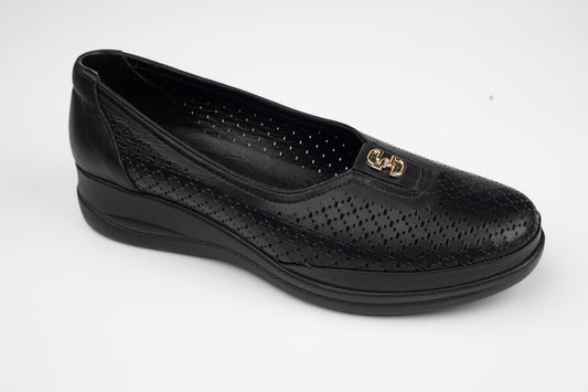 Pantofi damă ortopedici piele naturală PERLA 3400 N box