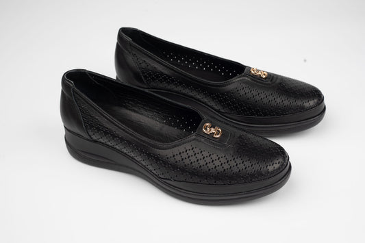 Pantofi damă ortopedici piele naturală PERLA 3400 N box