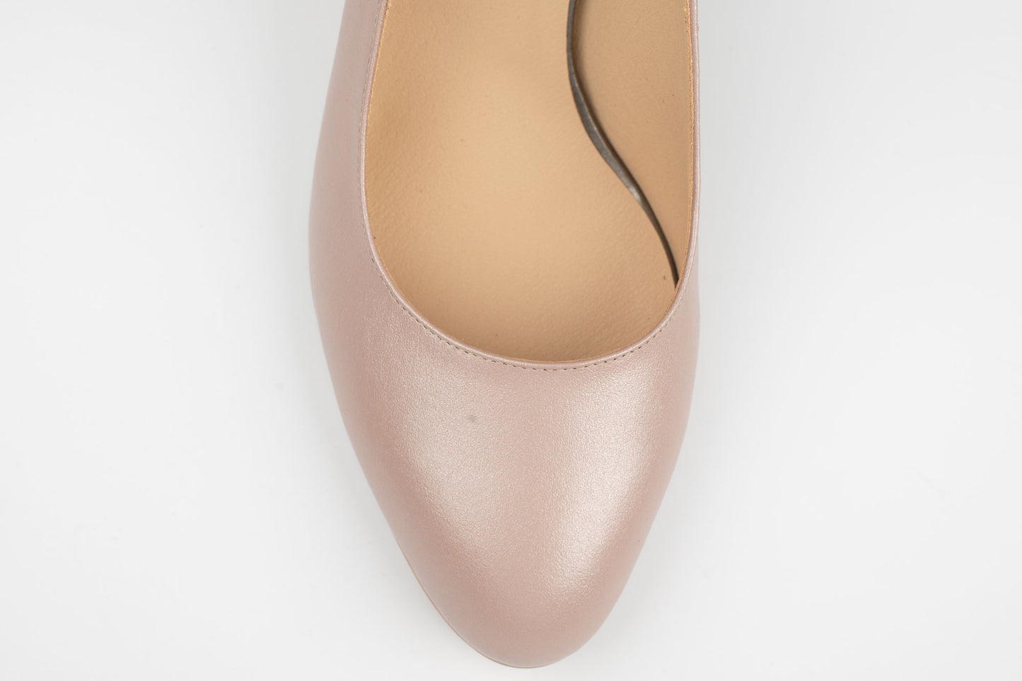 Pantofi damă piele naturală ANTONIO 798 Grej sidef