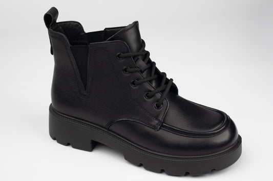 Ghete damă piele naturală BETINA 9329 N box