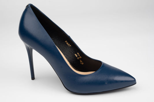 Pantofi damă piele naturală SALA 9457 Blue