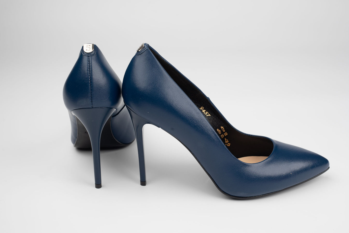 Pantofi damă piele naturală SALA 9457 Blue