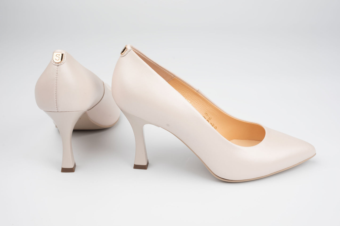 Pantofi damă piele naturală SALA 20404 Bej