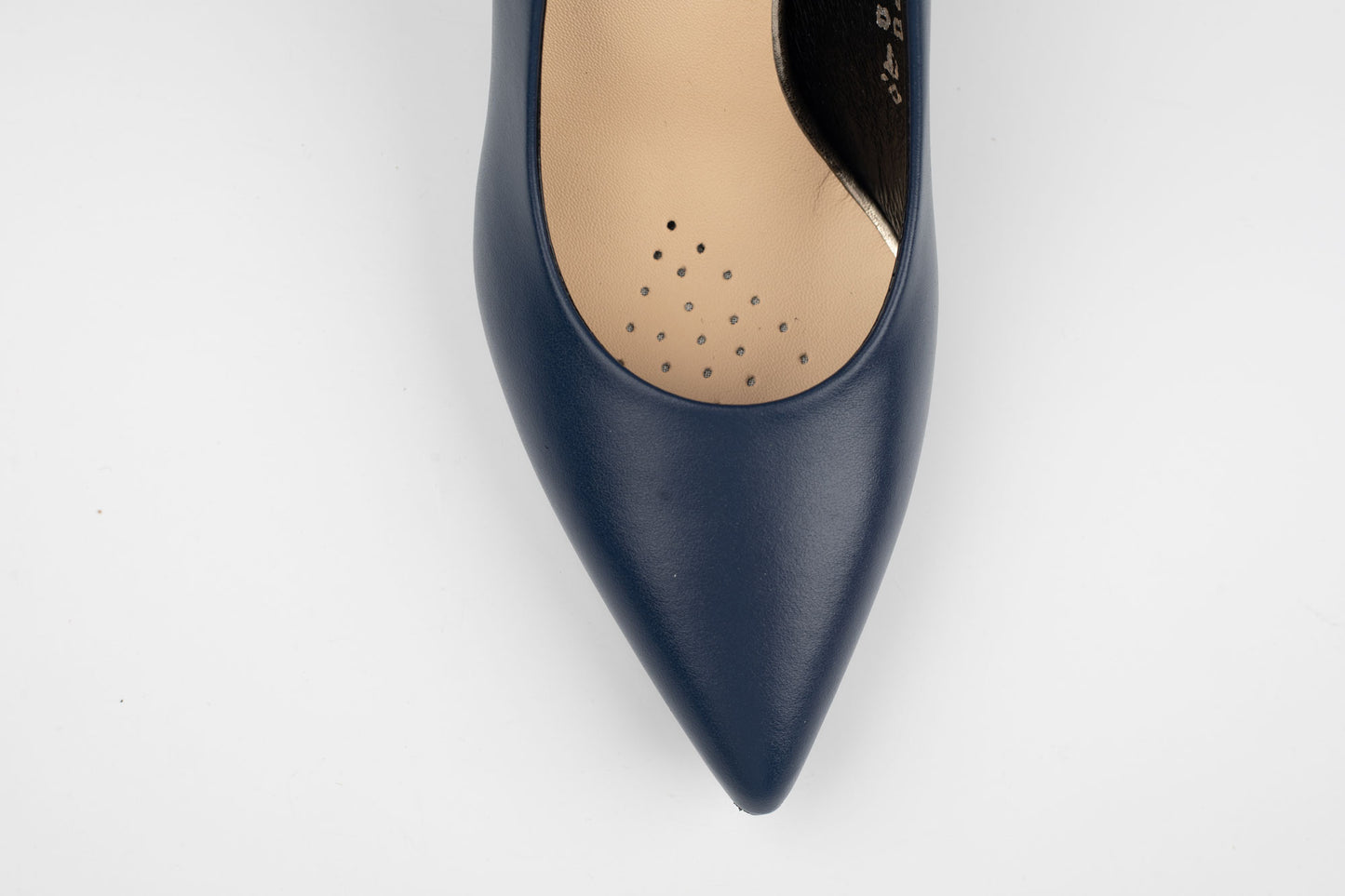 Pantofi damă piele naturală SALA 20768 Blue box