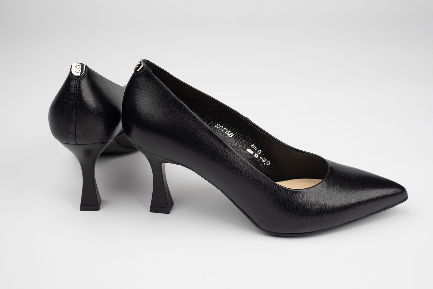 Pantofi damă piele naturală SALA 20768 N box