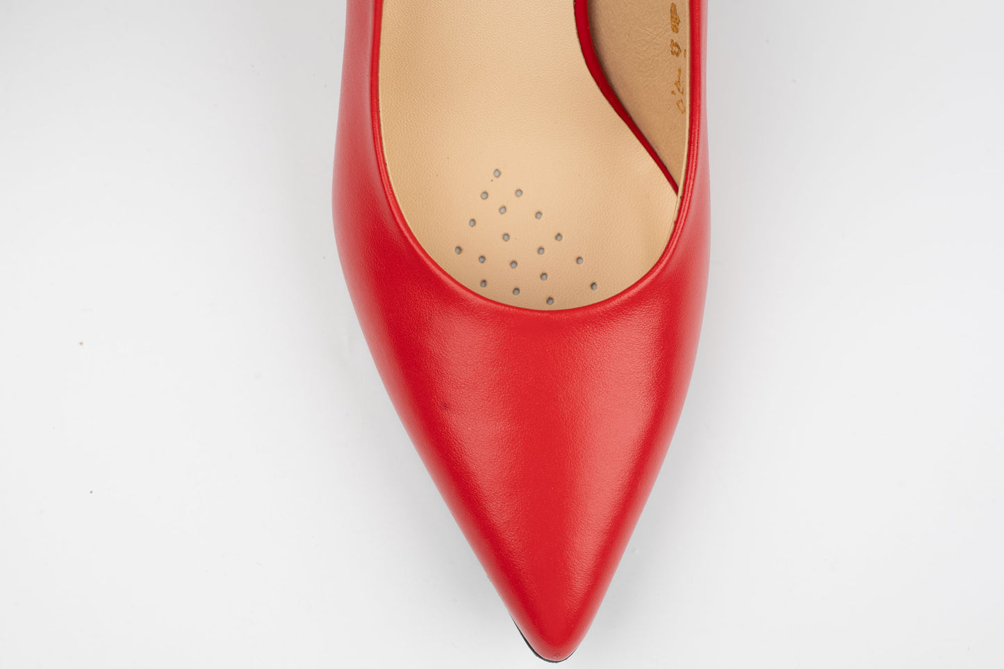 Pantofi damă piele naturală SALA 20768 Roșu box