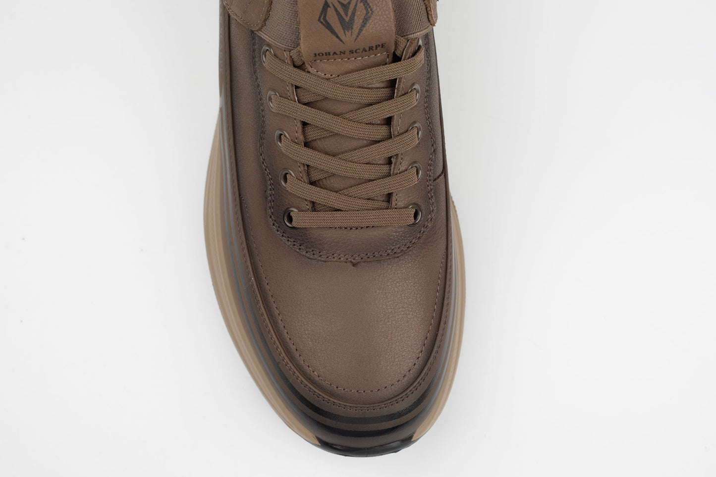 Pantofi bărbați casual piele naturală JOHAN 507-308 Khaki