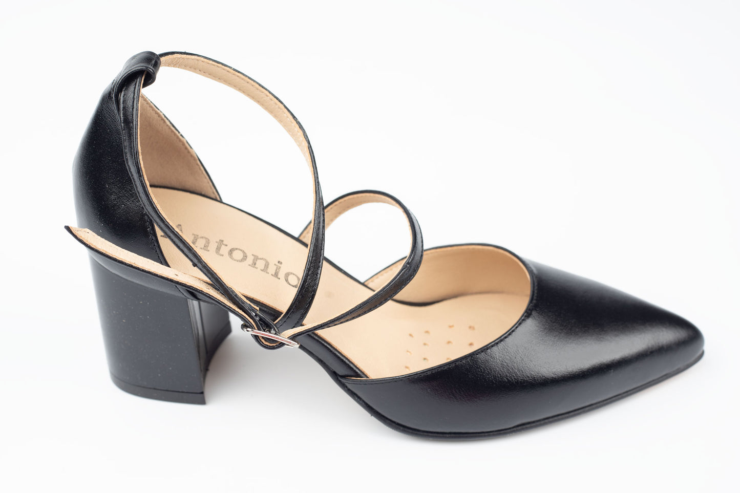 Pantofi dama piele naturala ANTONIO 12420 N Box