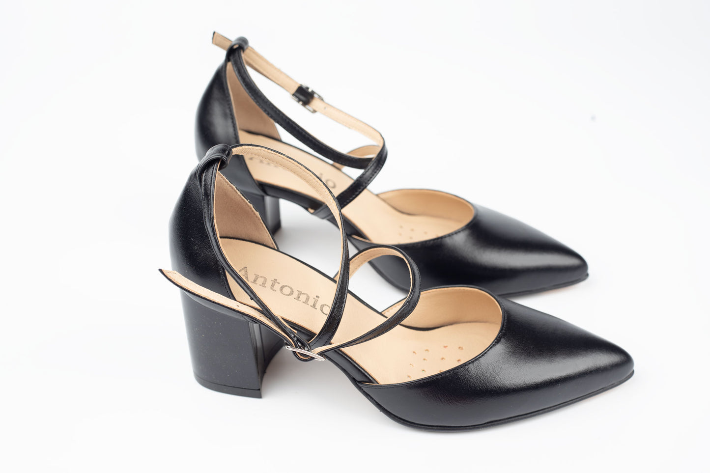 Pantofi dama piele naturala ANTONIO 12420 N Box