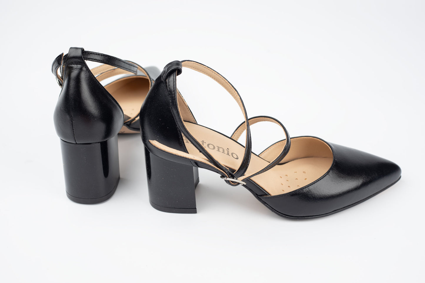 Pantofi dama piele naturala ANTONIO 12420 N Box