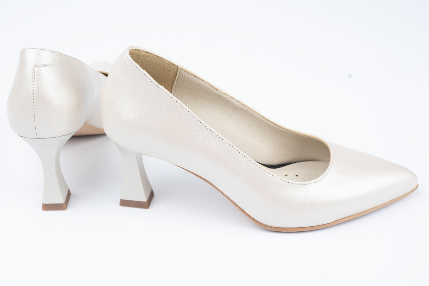 Pantofi dama eleganti piele naturala ANTONIO 5420-97 Bej