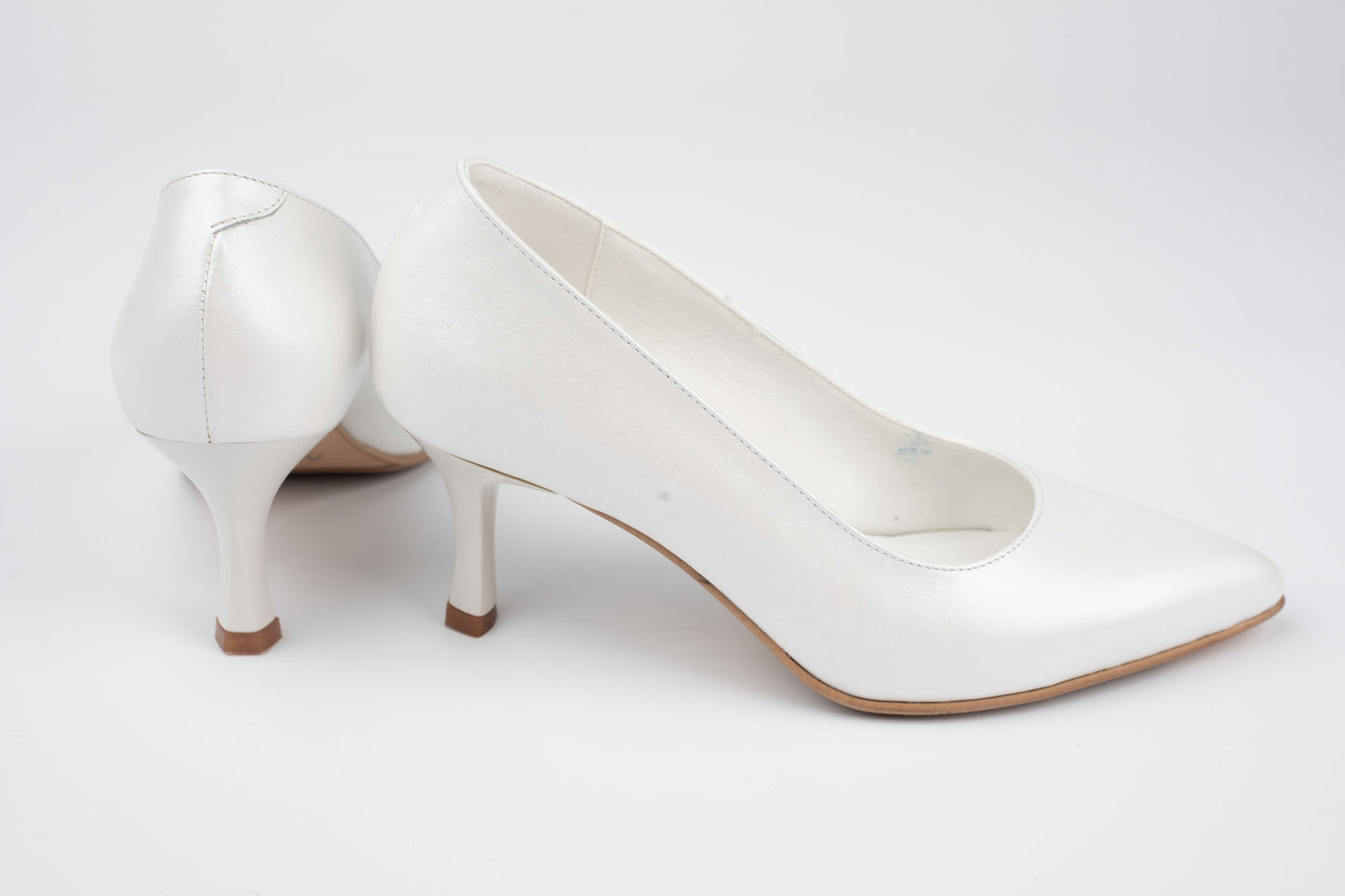Pantofi dama eleganti piele naturala ANTONIO 5420 Alb