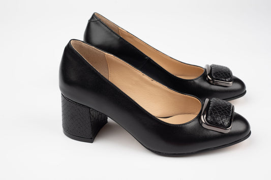 Pantofi damă piele naturală ANTONIO 3798 N Box