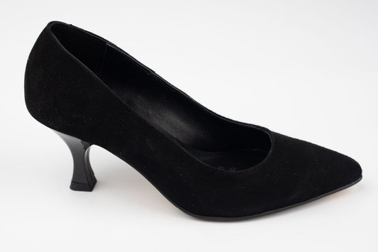 Pantofi dama eleganti piele naturala intoarsa ANTONIO 5420-92 N Vel