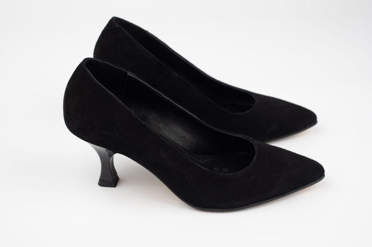 Pantofi dama eleganti piele naturala intoarsa ANTONIO 5420-92 N Vel