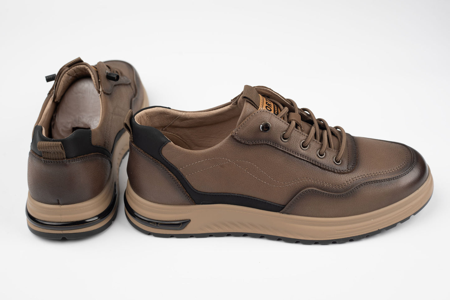 Pantofi bărbați casual piele naturală JOHAN 28604 Khahi