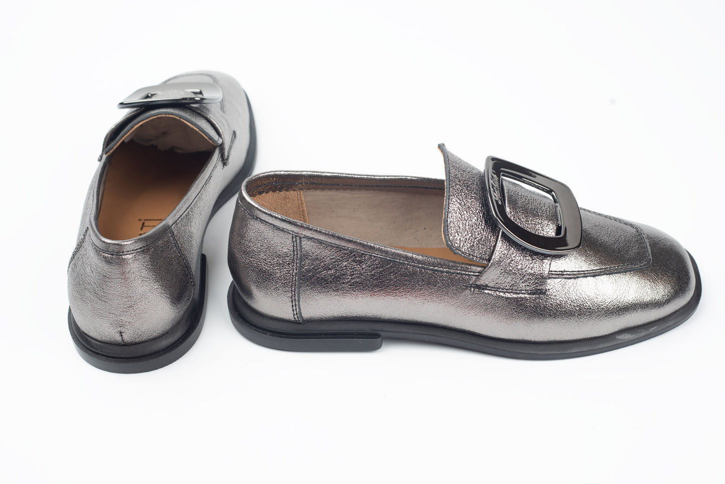 Pantofi dama piele naturală DOGATI 25050 Nichel