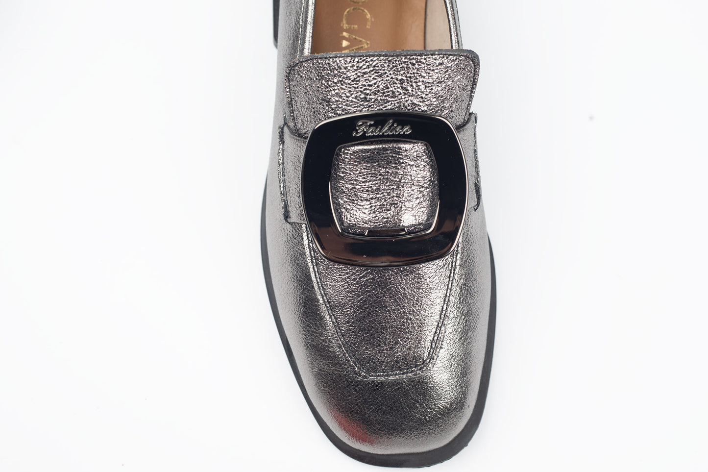 Pantofi dama piele naturală DOGATI 25050 Nichel