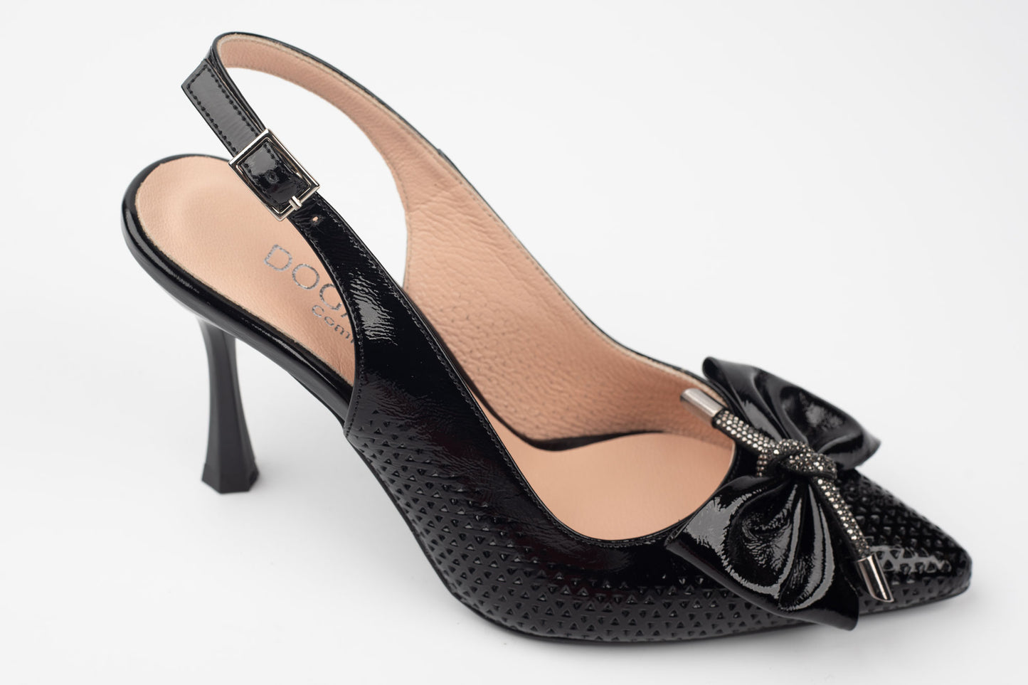 Pantofi din piele naturală DOGATI 933 N lac