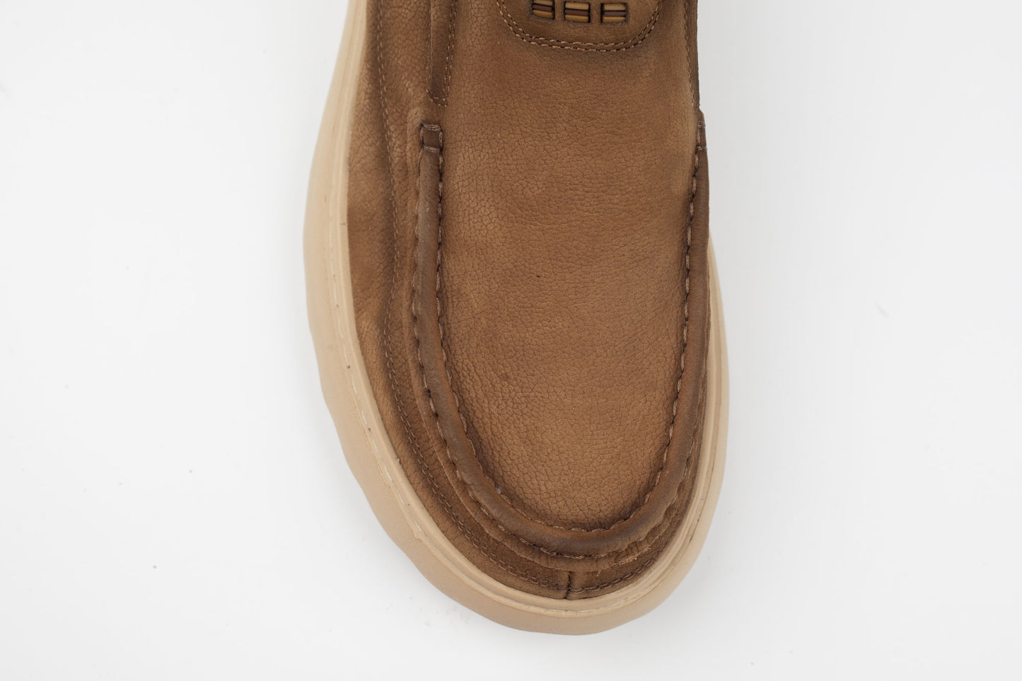 Pantofi barbati din piele naturală FEELING SM 4 KHAKI VEL