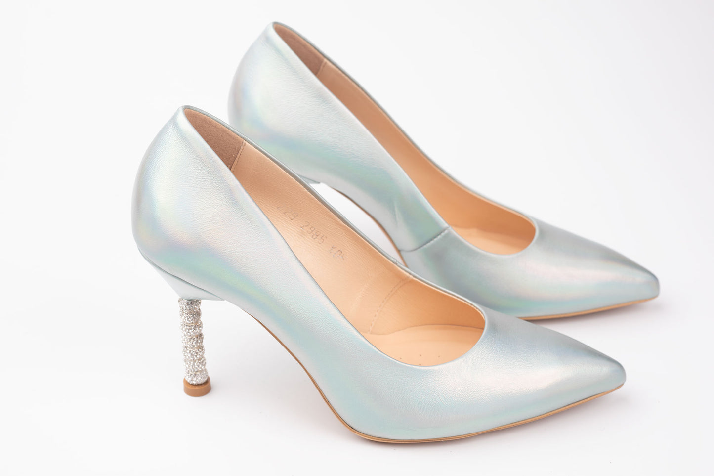 Pantofi dama piele naturală KORDEL 2985 ARGINTIU