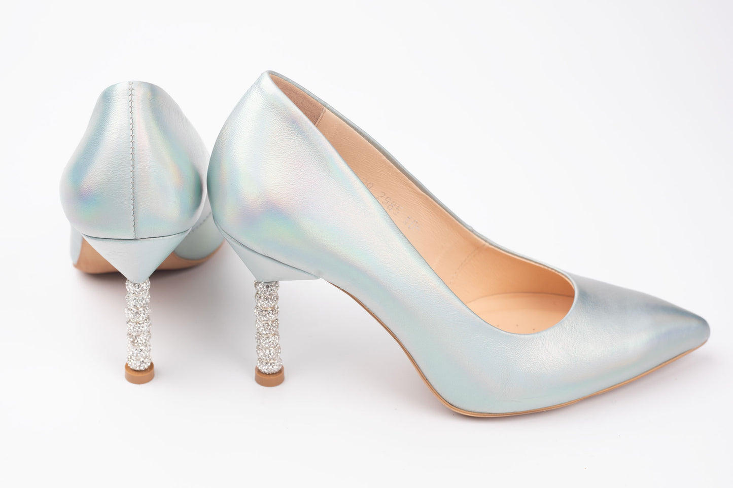 Pantofi dama piele naturală KORDEL 2985 ARGINTIU
