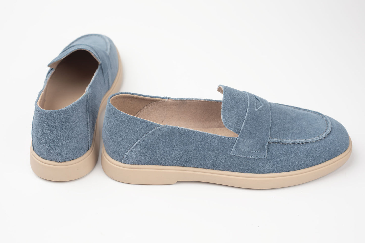 Pantofi din piele naturală FRANCO GERARDO 81980 BLEU VEL