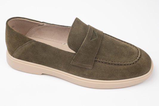 Pantofi din piele naturală FRANCO GERARDO 81980 VERDE VEL