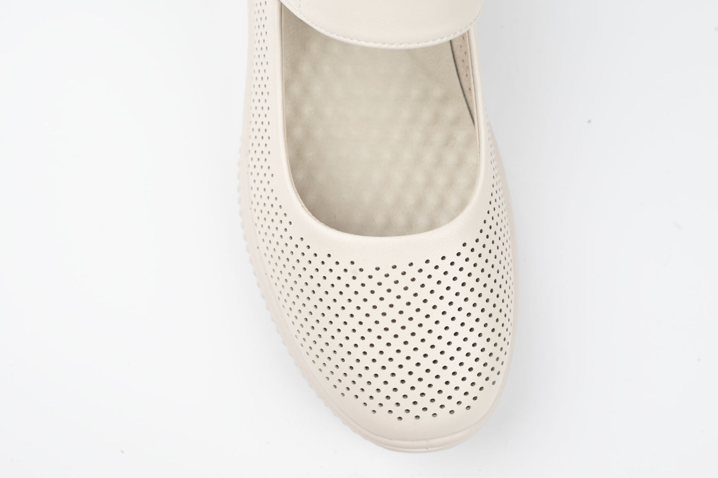 Pantofi din piele naturală FRANCO GERARDO 6911 CREM