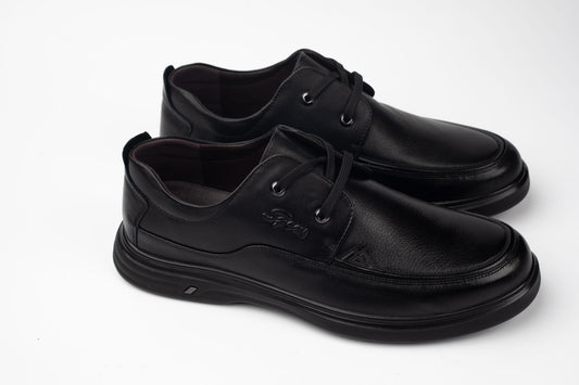 Pantofi din piele naturală MELS 91397 N