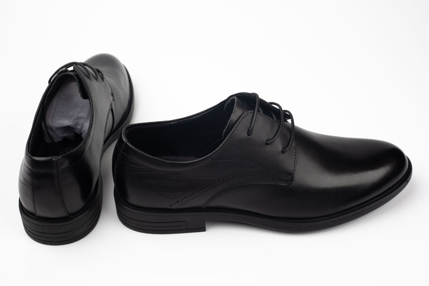 Pantofi din piele naturală MELS 85078 N