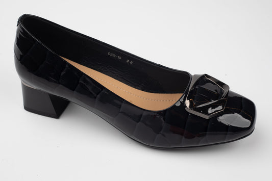 Pantofi din piele naturală FORMAZIONE 0059-15 N L