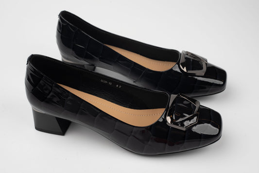 Pantofi din piele naturală FORMAZIONE 0059-15 N L