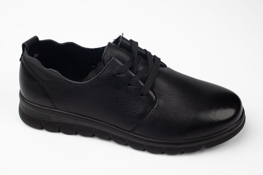Pantofi din piele naturală FORMAZIONE 251072 N